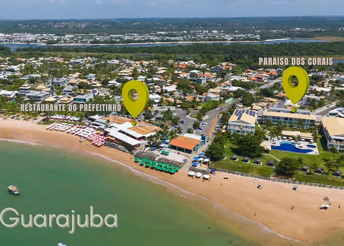 Imovel Pe Areia Com Vista Mar Em Guarajuba No Cd Paraiso Do Corais 216