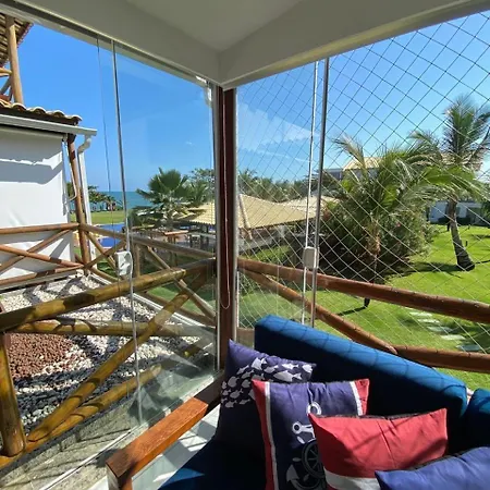 Imovel Pe Areia Com Vista Mar Em Guarajuba No Cd Paraiso Do Corais 216 Exterior photo